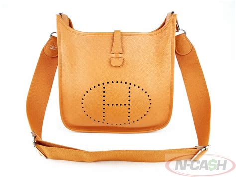 hermes silk crossbody bag|hermes evelyne bag pre owned.